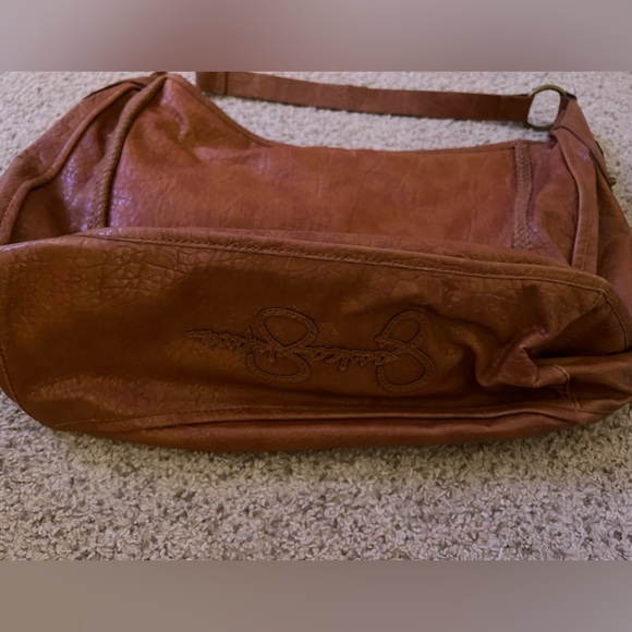 Jessica Simpson cognac, western style Shoulder Bag - Picture 7 of 7